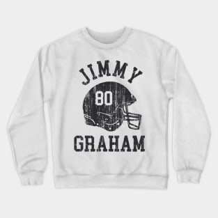 Jimmy Graham New Orleans Helmet Font Crewneck Sweatshirt